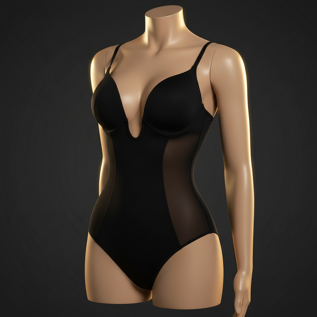 Body Preto — Manequim