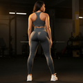 Leggings Cinzento — L Negra Ginásio